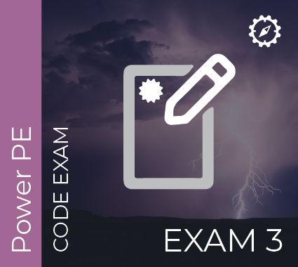 Electrical PE Power Code (References) Exam