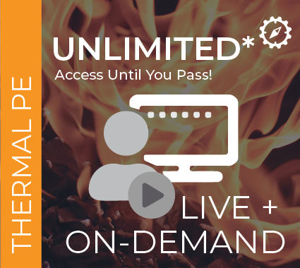 Live+On-Demand Thermal PE Exam Course