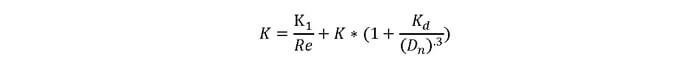 K-factor equations