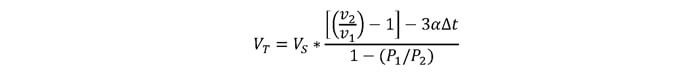 Closed Type Expansion Tank with Bladder Equation and Equal Charge and Minimum PRessure