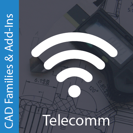 CAD Telecommunications Blocks, Palettes, Lisp Routines and Guides